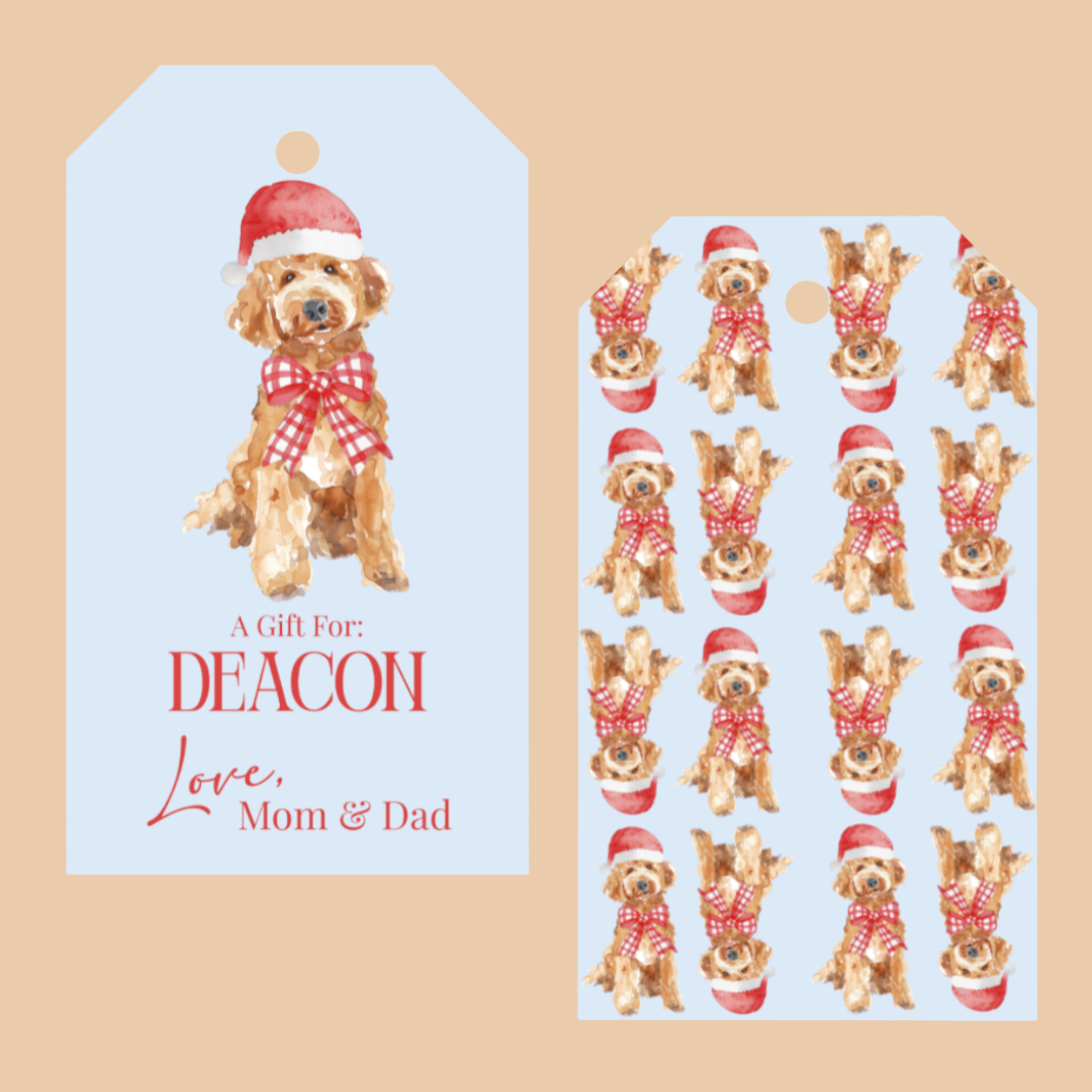 Kids Christmas Gift Tags