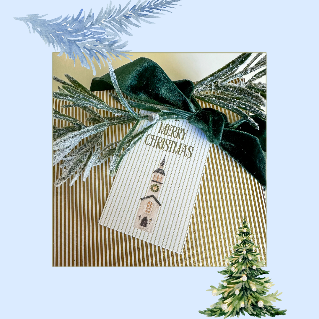 Church On Sunday Gift Tag (Set of 24)