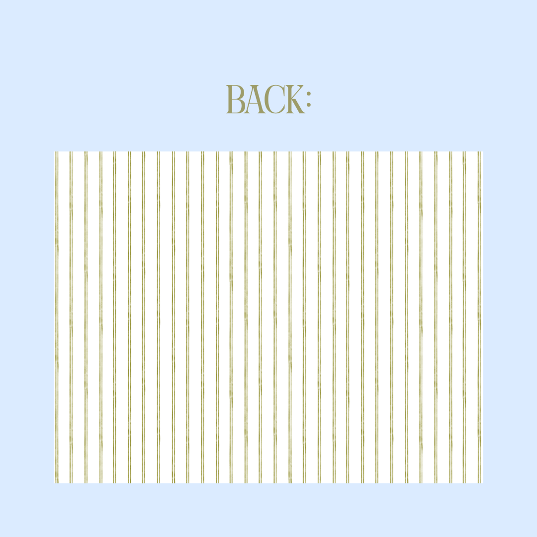 Merry Evergreen Thank You Card (Set of 10)