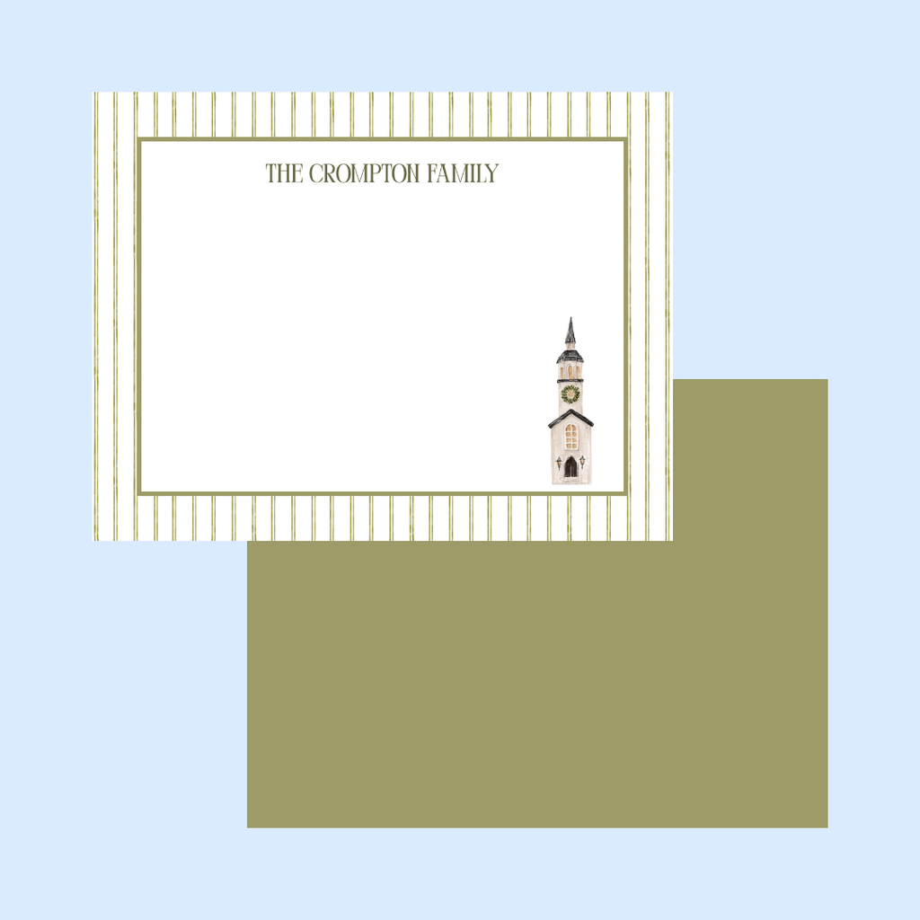 Church On Sunday Thank You Card (Set of 10)