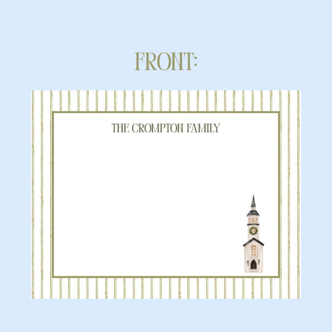 Church On Sunday Thank You Card (Set of 10)