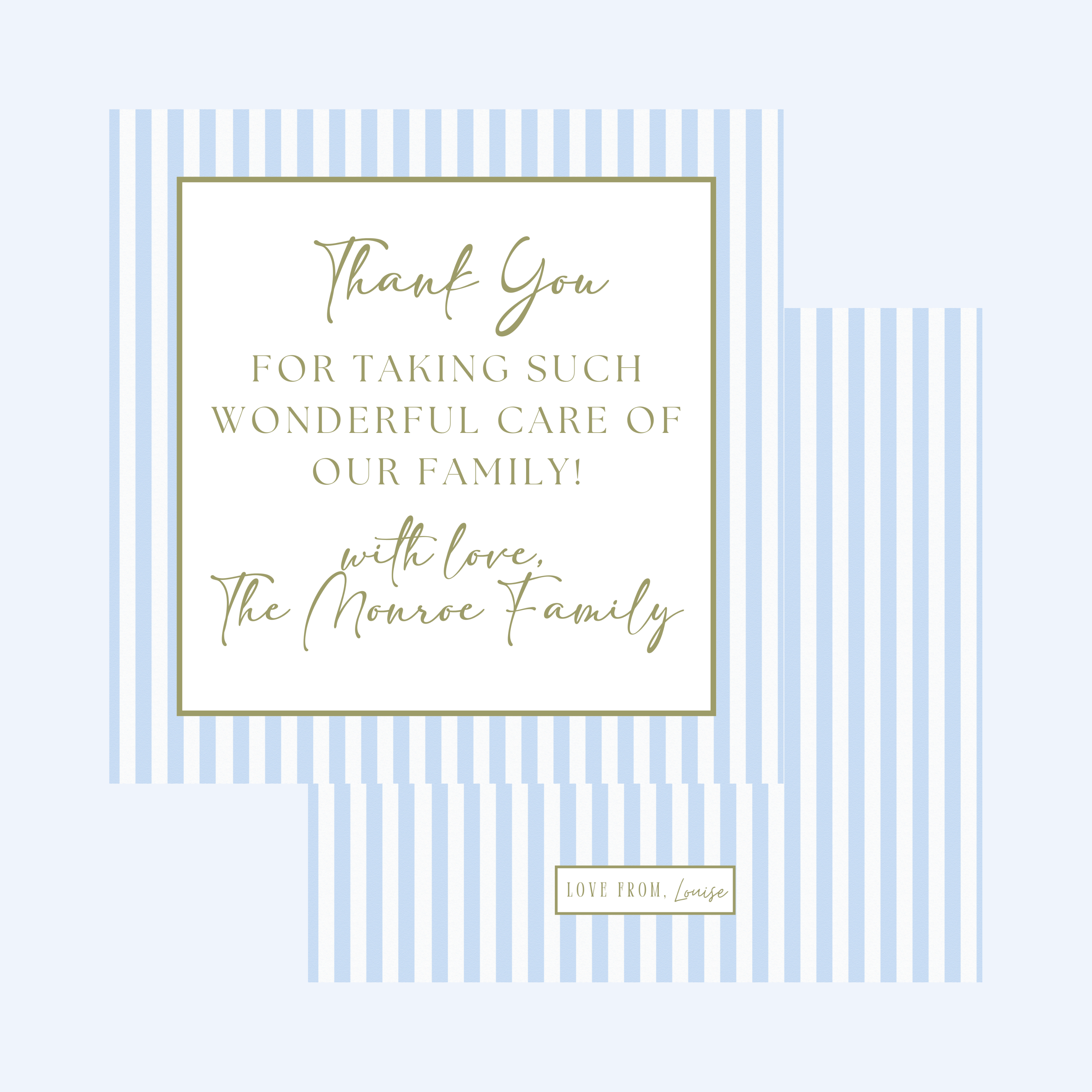 It's A Boy! Nurse Enclosure Cards (Set of 12)