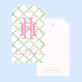 With My Complements Monogram Gift Tag (Set of 24)