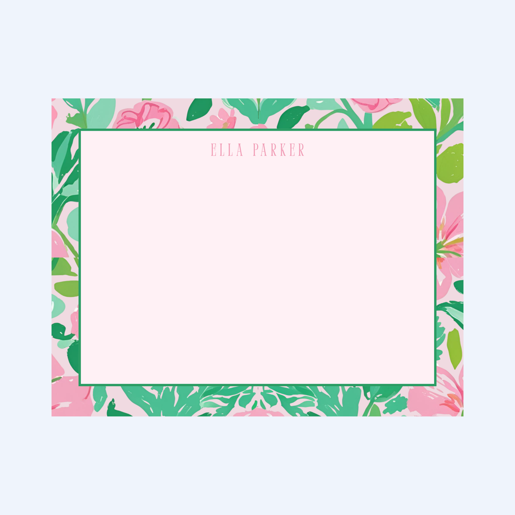 Flowers For You Thank You Card (Set of 20)