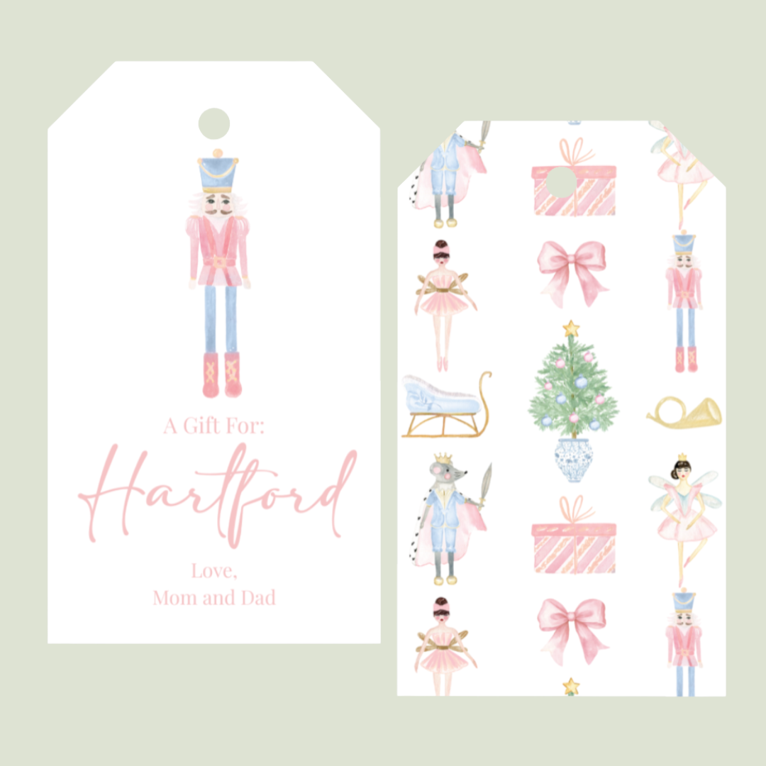 Sugarplum Ballet Gift Tag
