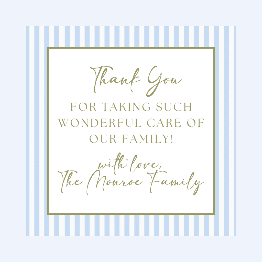 It's A Boy! Nurse Enclosure Cards (Set of 12)