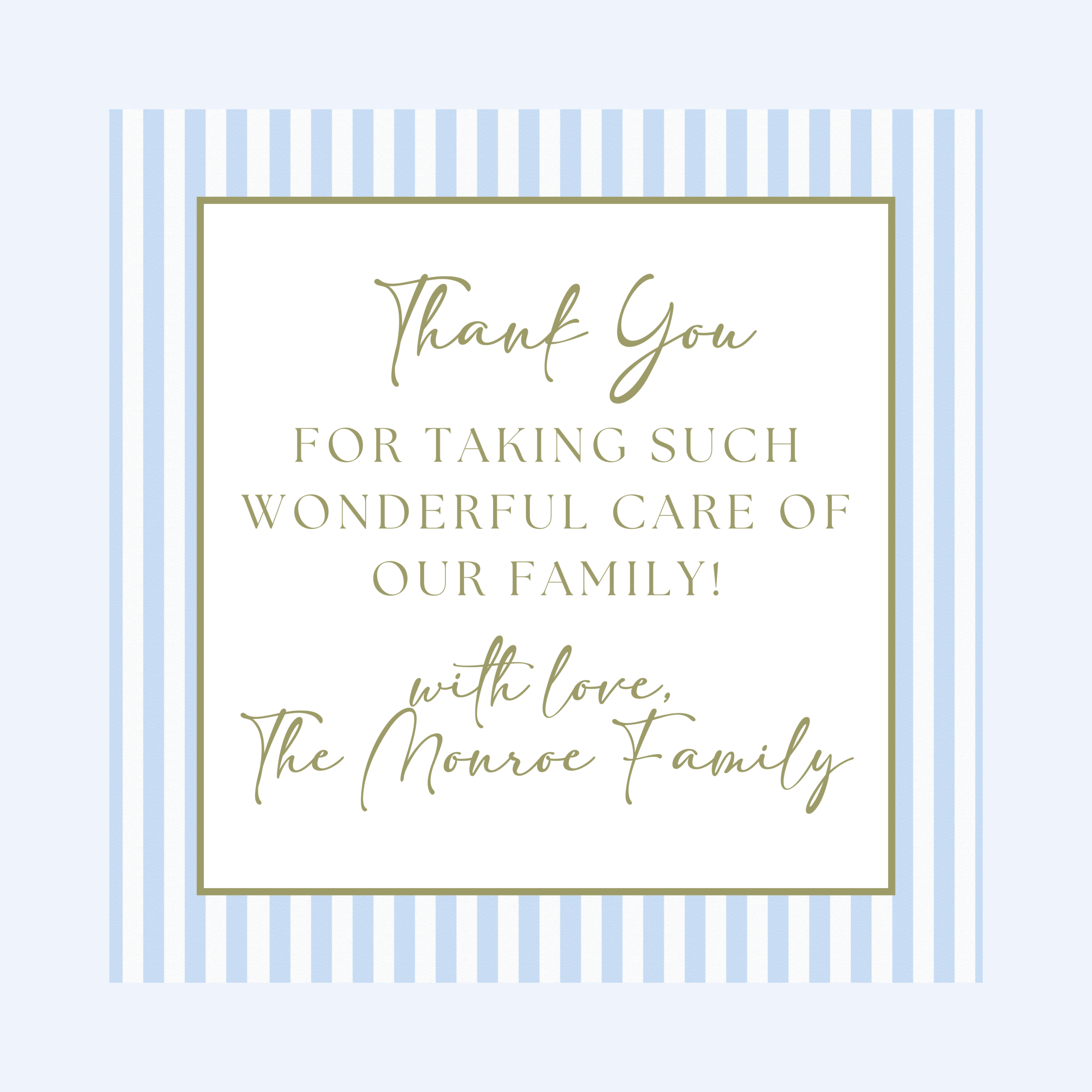 It's A Boy! Nurse Enclosure Cards (Set of 12)