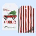 Christmas Cruiser Gift Tag (Set of 24)