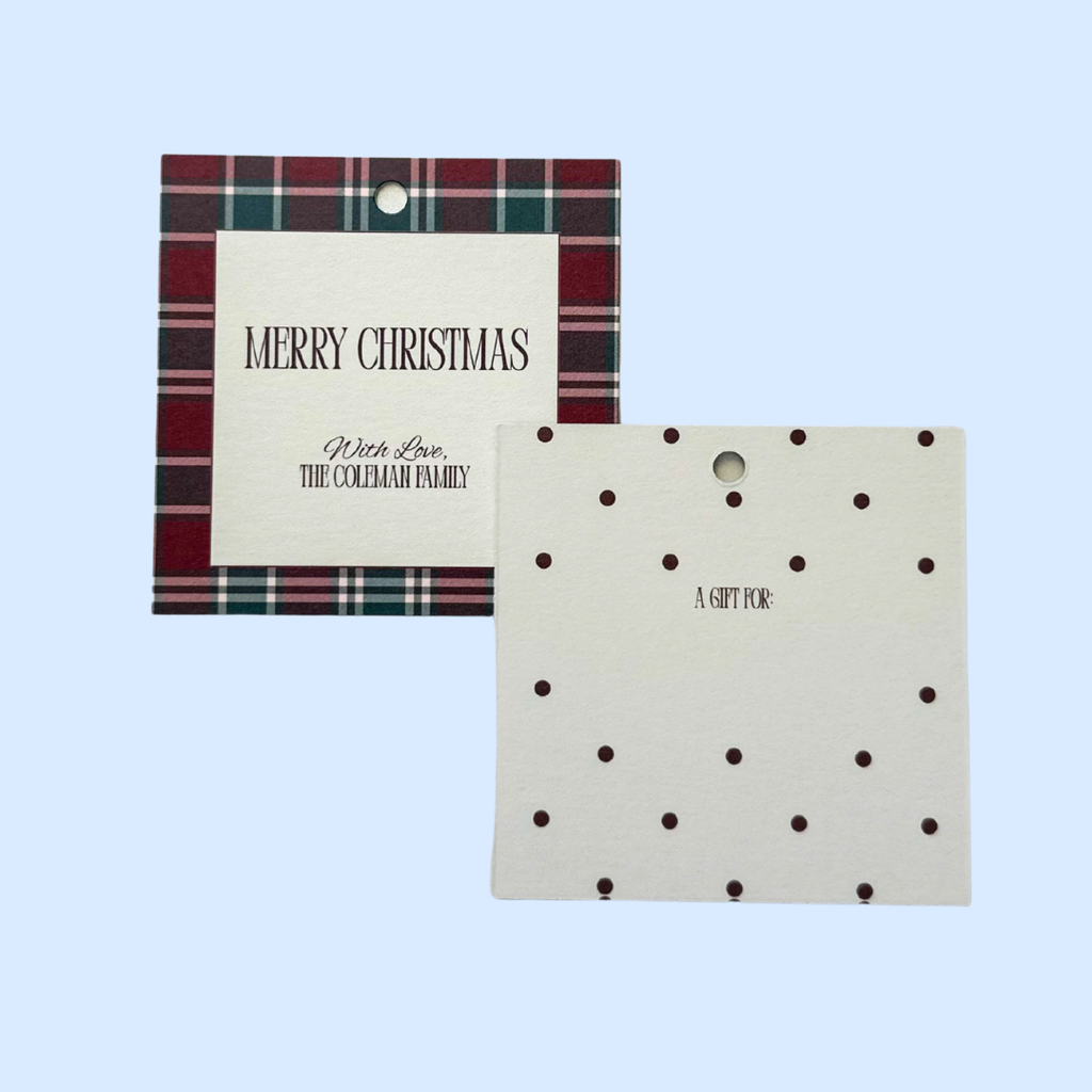 Classic Christmas Gift Tag (Set of 24)