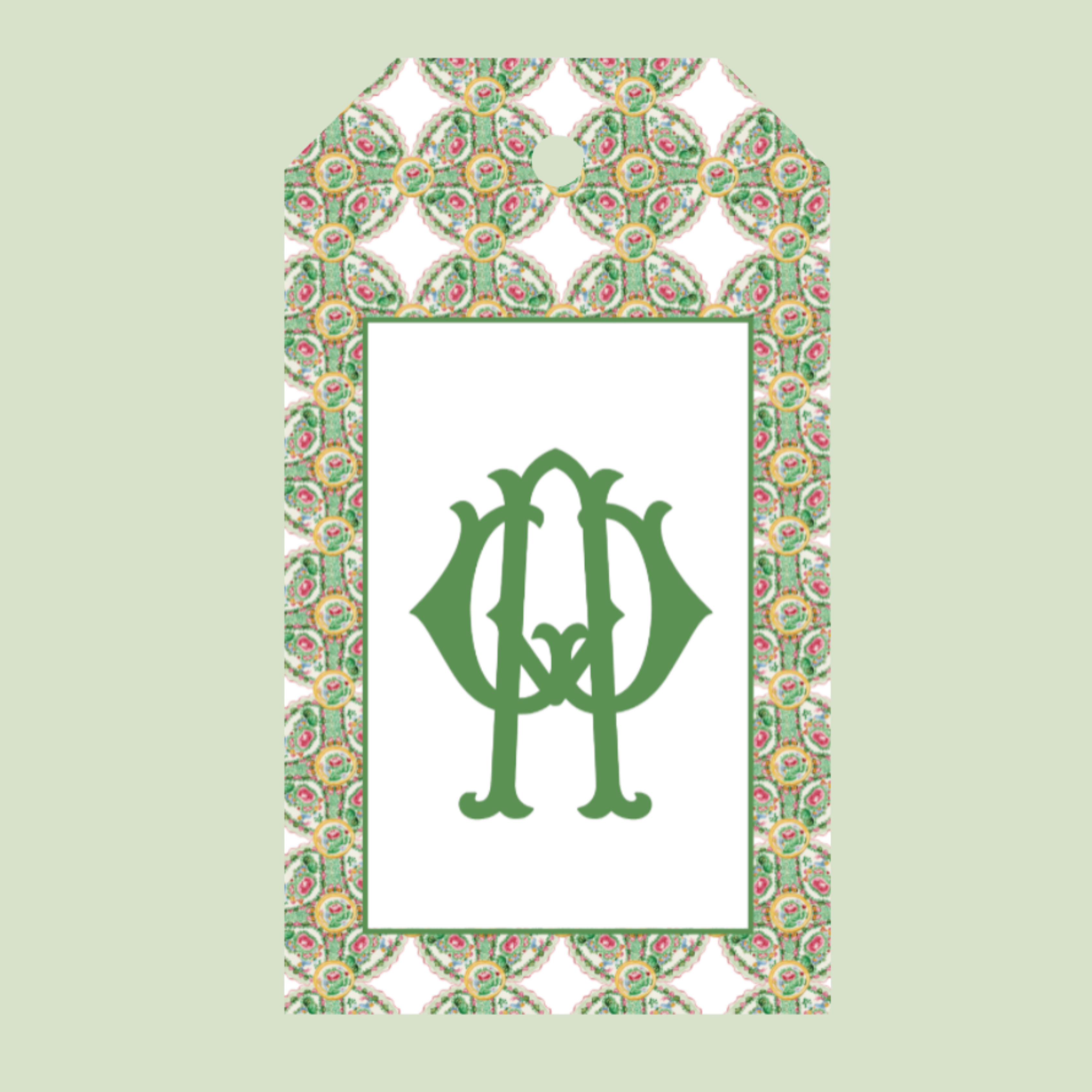 Sullivan Monogram Gift Tag (Set of 24)