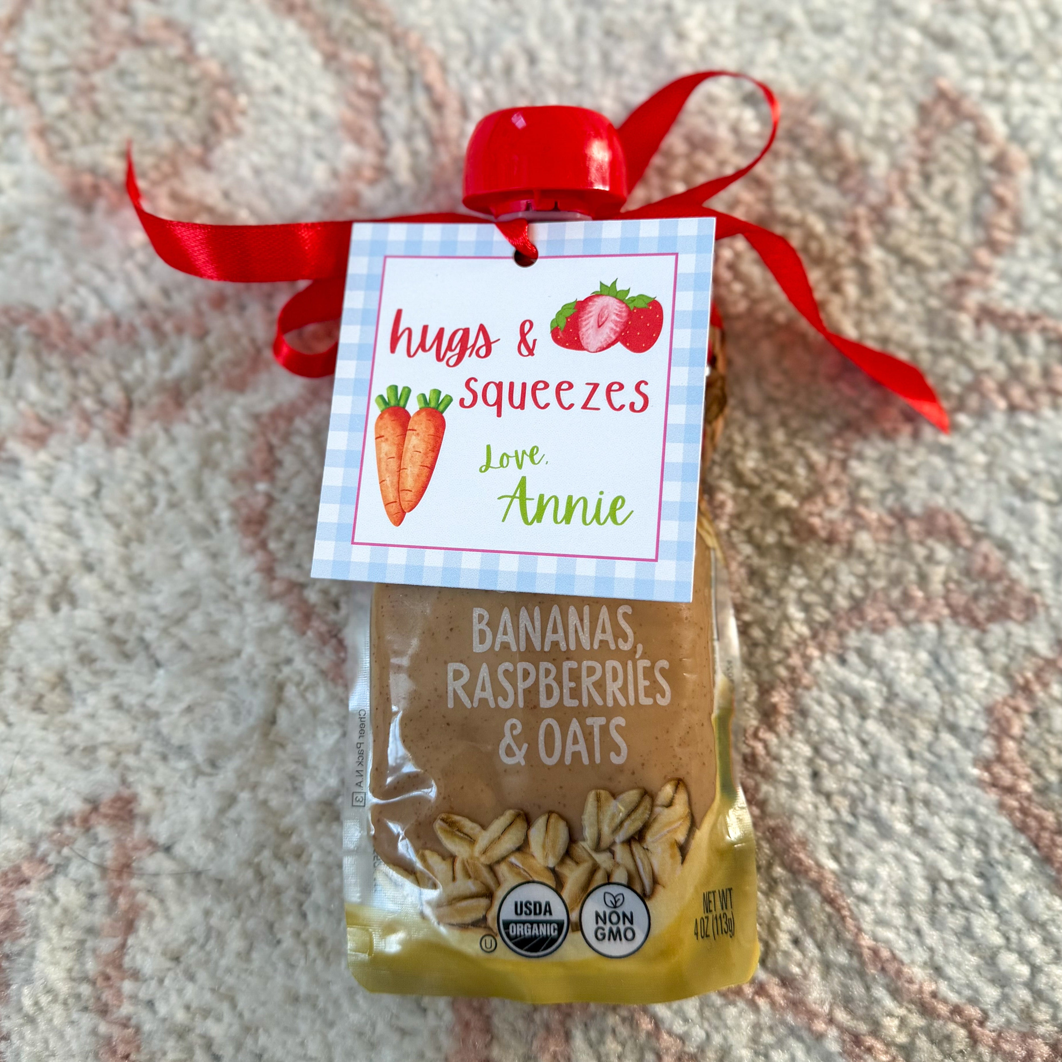 Hugs and Squeezes Valentine (Set of 12)