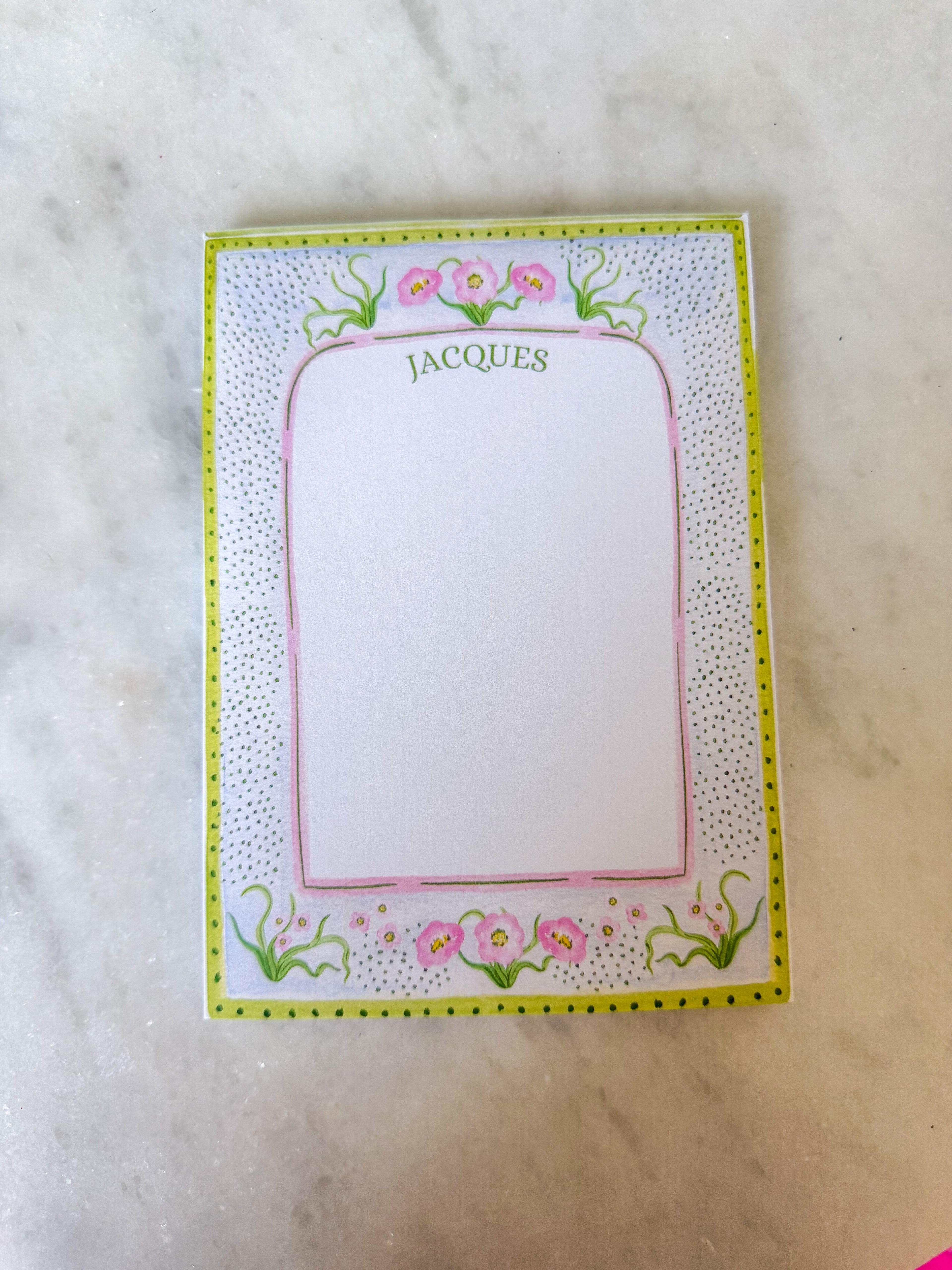 Pretty In Pink Notepad