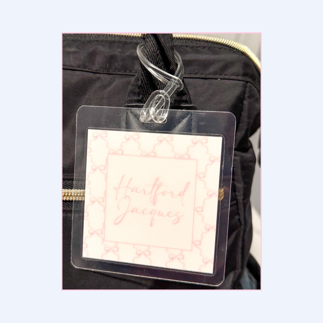 Baby Boy Diaper Bag Name Tag